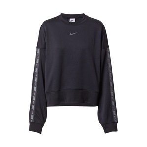 Nike Sportswear Mikina  šedá / tmavě šedá / černá