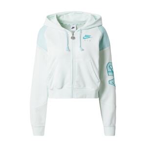 Nike Sportswear Mikina s kapucí  aqua modrá / světlemodrá