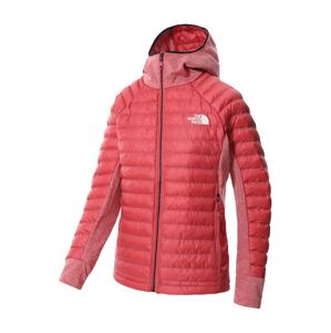 THE NORTH FACE Outdoorová bunda  tmavě růžová / růžový melír / bílá