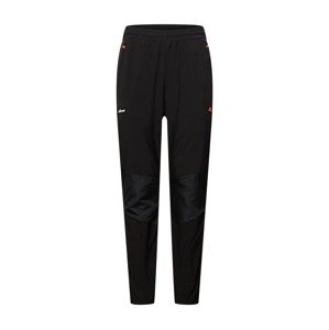 ELLESSE Sportovní kalhoty 'Haesten'  černá / bílá / oranžová