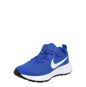 NIKE Sportovní boty 'Revolution 6'  modrá / bílá