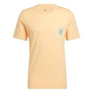 ADIDAS PERFORMANCE Funkční tričko  pastelově oranžová / žlutá / světlemodrá