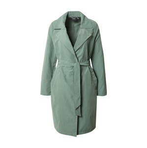 VERO MODA Přechodný kabát zelená