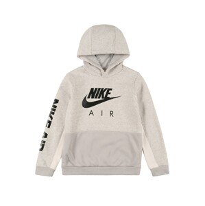 Nike Sportswear Mikina  šedá / světle šedá / šedý melír / černá