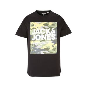 Jack & Jones Plus Tričko 'PETE'  černá / mix barev