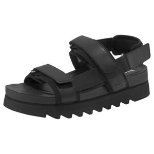 TIMBERLAND Páskové sandály  černá