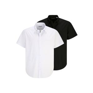 Jack & Jones Plus Košile  černá / bílá