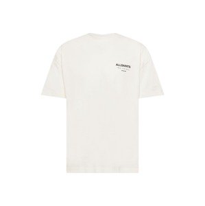 AllSaints Tričko 'UNDERGROUND'  bílá / černá