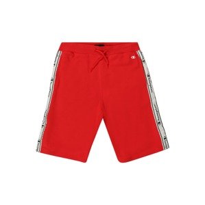 Champion Authentic Athletic Apparel Kalhoty  červená / bílá / černá