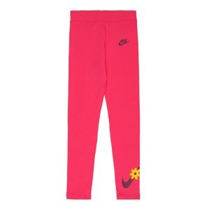 Nike Sportswear Legíny  pink / námořnická modř / žlutá