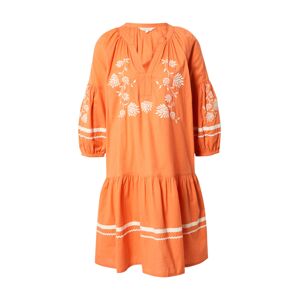 Part Two Košilové šaty 'Puk'  oranžová / bílá