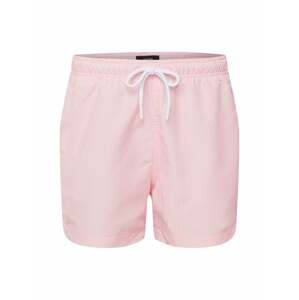 Superdry Plavecké šortky  růžová / bílá