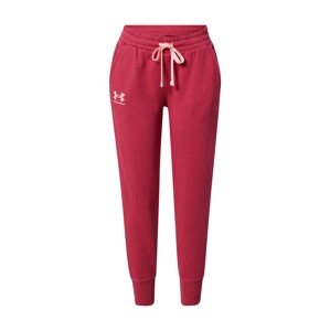 UNDER ARMOUR Sportovní kalhoty 'Rival'  malinová / světle růžová