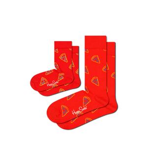 Happy Socks Ponožky  mix barev / ohnivá červená