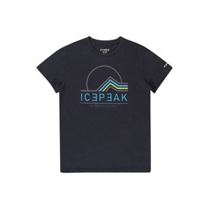ICEPEAK Funkční tričko 'KERENS'  tmavě modrá / světlemodrá / šedá / žlutá / bílá