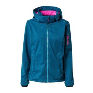 CMP Outdoorová bunda  modrý melír / pink / šedá