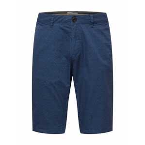 TOM TAILOR Chino kalhoty  námořnická modř / kouřově modrá