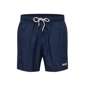 HUGO Plavecké šortky 'Haiti'  námořnická modř / bílá