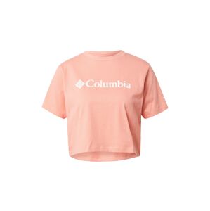 COLUMBIA Funkční tričko 'North Cascades'  pink / bílá