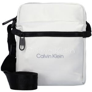 Calvin Klein Taška přes rameno  šedá / černá / bílá