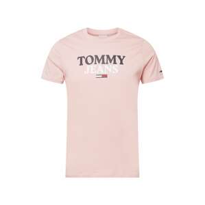 Tommy Jeans Tričko  tmavě modrá / pink / červená / bílá