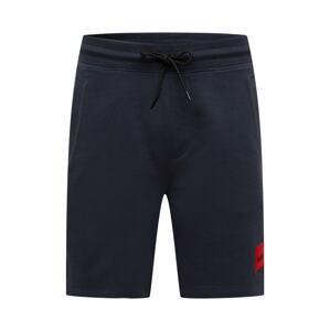 HUGO Kalhoty 'Diz' marine modrá / červená / černá