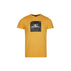 O'NEILL Funkční tričko 'Cube' zlatá / šedá / černá / bílá