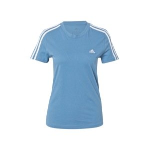 ADIDAS PERFORMANCE Funkční tričko  bílá / chladná modrá