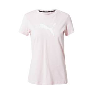 PUMA Funkční tričko  pudrová / bílá