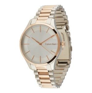 Calvin Klein Analogové hodinky  růžově zlatá / stříbrná