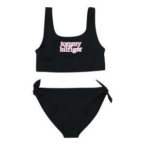 Tommy Hilfiger Underwear Bikiny 'Polka'  noční modrá / bílá / pink