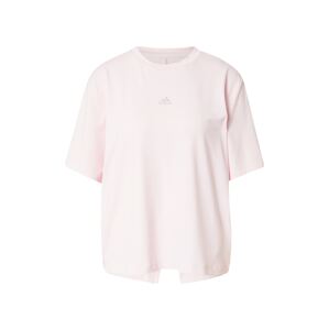 ADIDAS SPORTSWEAR Funkční tričko pink / stříbrná