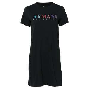 ARMANI EXCHANGE Šaty  černá / světlemodrá / fialová / světle růžová / světle červená