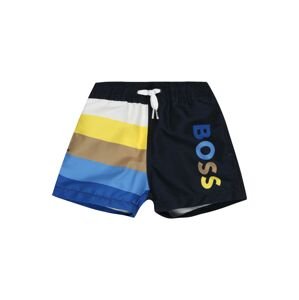 BOSS Kidswear Plavecké šortky  marine modrá / mix barev