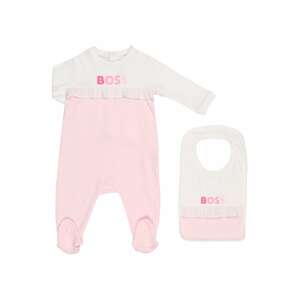 BOSS Kidswear Pyžamo  růžová / bílá / mix barev