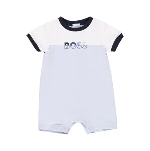 BOSS Kidswear Overal  námořnická modř / světlemodrá / bílá