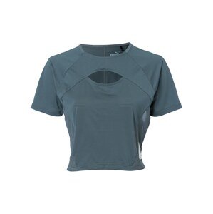 PUMA Funkční tričko 'RUN FIRST MILE'  chladná modrá / šedá
