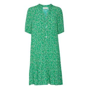 Cream Košilové šaty 'Alora' trávově zelená / mix barev