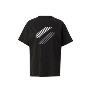 Superdry Funkční tričko  šedá / světle šedá / černá