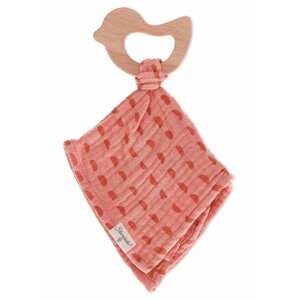 STERNTALER Dětská deka  pink / béžová / červená