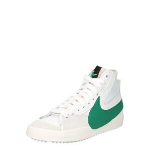 Nike Sportswear Kotníkové tenisky  zelená / bílá