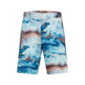 FILA Sportovní kalhoty modrá / mix barev
