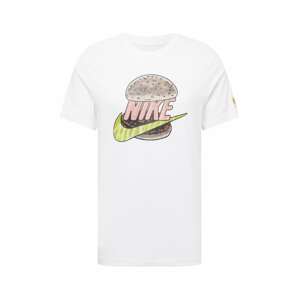 Nike Sportswear Tričko  žlutá / růžová / bílá