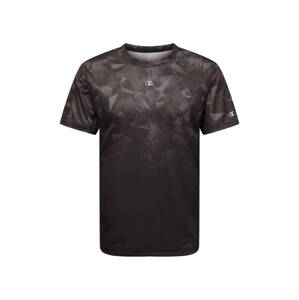 Champion Authentic Athletic Apparel Funkční tričko  černá / šedá / tmavě šedá