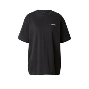 Pegador Oversized tričko 'Beverly'  černá / bílá