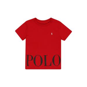 Polo Ralph Lauren Tričko  červená / černá
