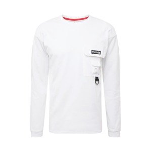 COLUMBIA Funkční tričko 'Field Creek™'  bílá / černá