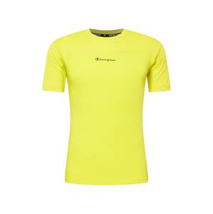 Champion Authentic Athletic Apparel Funkční tričko  žlutá / černá