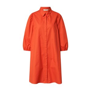 MOSS COPENHAGEN Košilové šaty 'Petronia'  oranžově červená