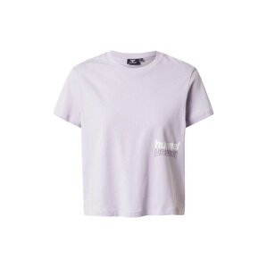 Hummel Funkční tričko  bílá / pastelová fialová / černá
